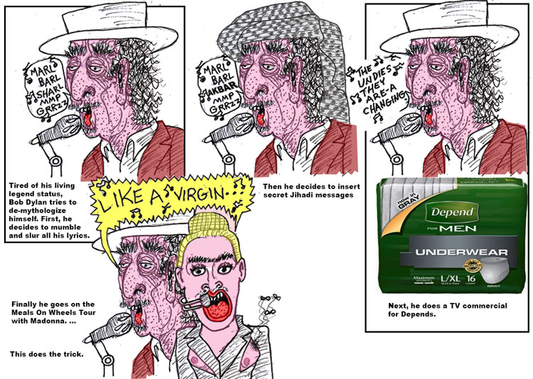 Bob Dylan does a TV commercial | Elliot Feldman Scene4 Magazine August 2014 www.scene4.com