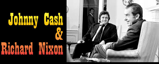"Johnny Cash&Richard Nixon" Les Marcott Scene4 Magazine SPECIAL ISSUE "Arts&Politics" January 2014