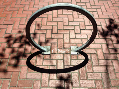 Bike Rack Shadow Play in San Francisco | Jon Rendell  Scene4 Magazine November 2014 www.scene4.com