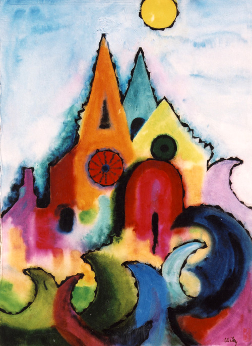 The Cathedral of Yf | The Art of David Wiley Scene4 Magazine September 2014 www.scene4.com