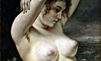 Femme à la vague, Gustauve Courbet | Catherine Conway Honig | Scene4 Magazine January 2015 www.scene4.com