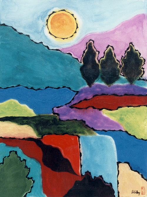 The Art of David Wiley | Late Afternoon | Scene4 Magazine - October 2015 www.scene4.com