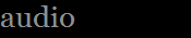 audio