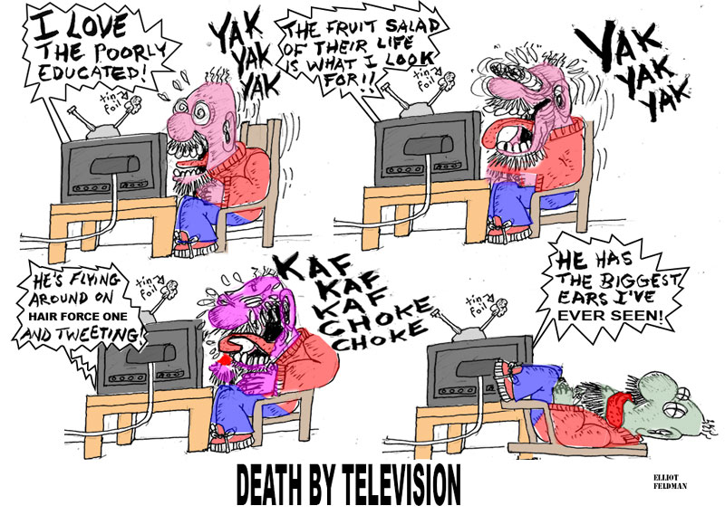 DEATH BY TELEVISION | Elliot Feldman | Scene4 Magazine | April 2016 | www.scene4.com