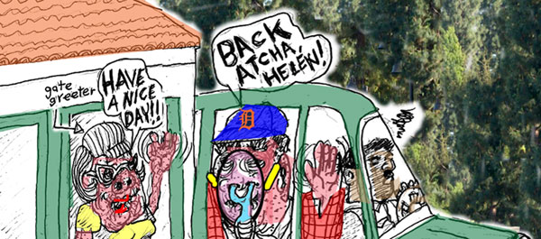Cartoon: Old Fart Village | Elliot Feldman | Scene4 Magazine-December 2016 | www.scene4.com