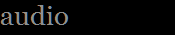 audio
