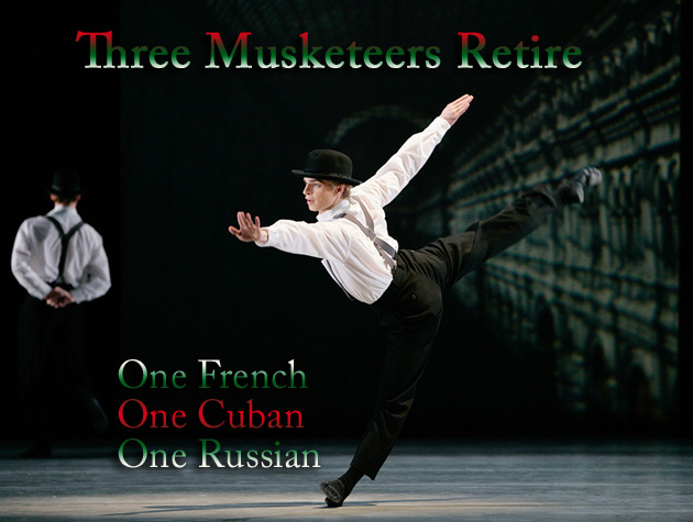 SF Ballet-Three Musketeers Retire | reviewed by Catherine Conway Honig | Scene4 Magazine - June 2016  www.scene4.com