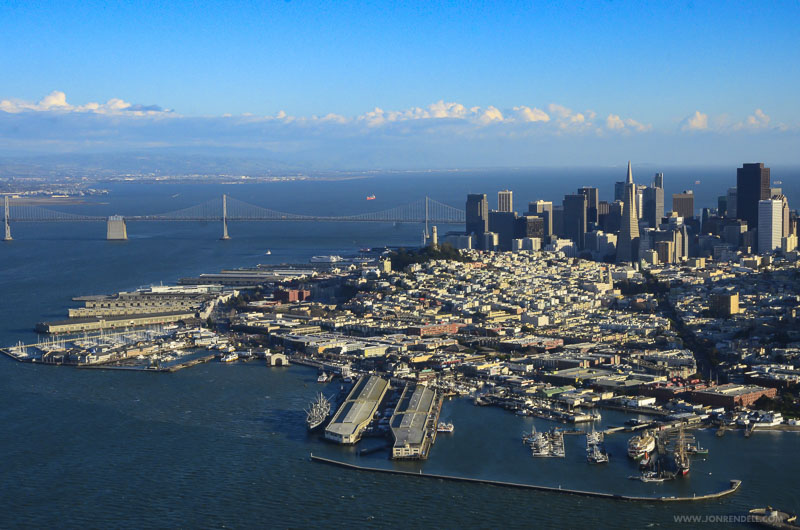 San Francisco From A Helicopter  | The Photography of Jon Rendell | Scene4 Magazine | March 2016  www.scene4.com