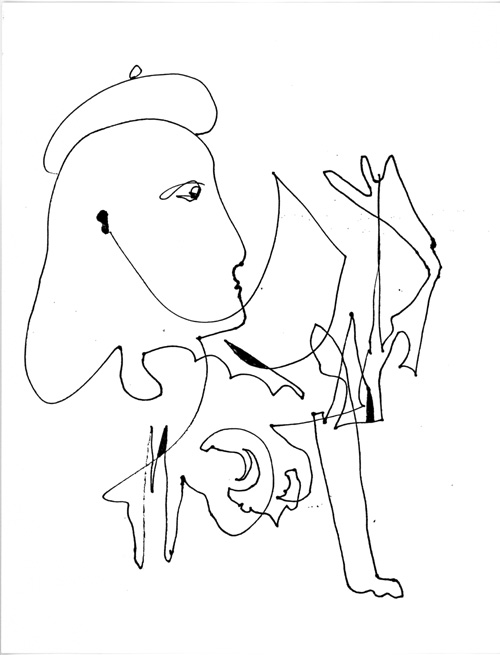 The Art of David Wiley | Poet Conjuring A Poem | Scene4 Magazine | October 2016 | www.scene4.com