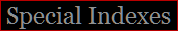 Special Indexes