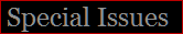 Special Issues