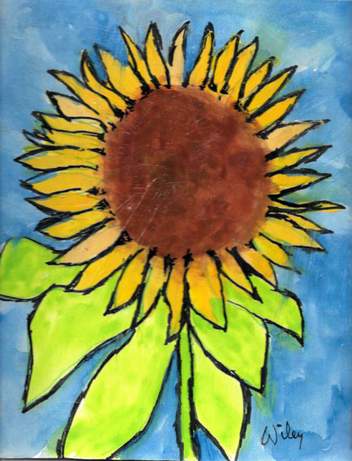 Interview with a Sunflower | David Wiley | Scene4 Magazine-November 2017 | www.scene4.com