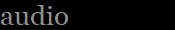 audio