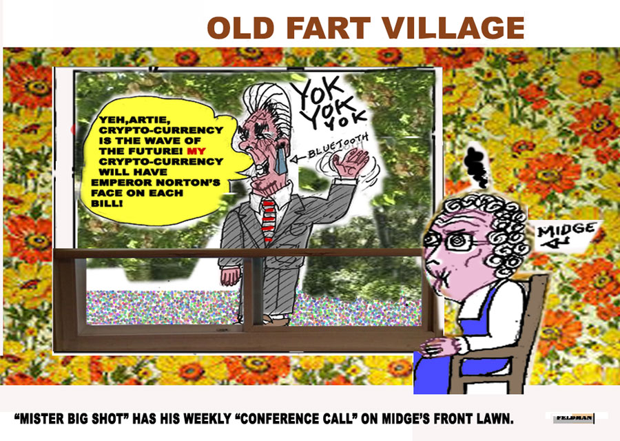 Cartoon: Mr. Big Shot | Elliot Feldman | Scene4 Magazine | August 2019 | www.scene4.com