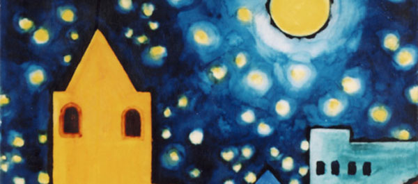 Cityscape with Night Sky | David Wiley | Scene4 Magazine | January 2020 | www.scene4.com