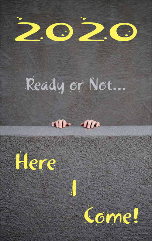 Visual Poems | 2020 Ready or Not | David Alpaugh | Scene4 Magazine-January 2020 | www.scene4.com