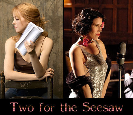 Scene4 Magazine - Maria Schneider | Andrea Menard - Two for the Seesaw by Ned Bobkoff
