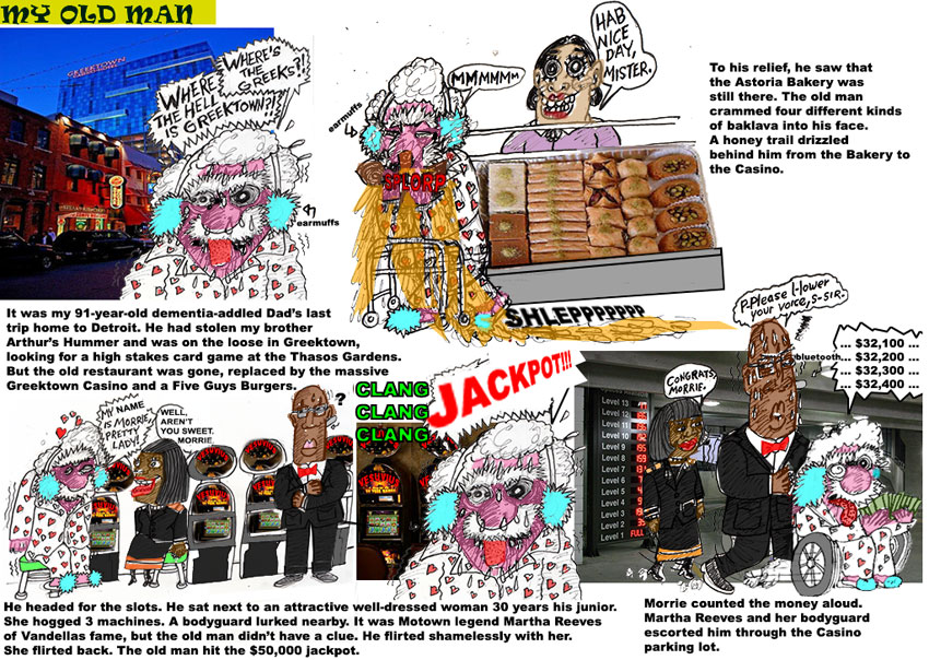 Scene4 Magazine: Comics - "My Old Man - Morrie and Martha!" | Elliot Feldman | April 2013 | www.scene4.com