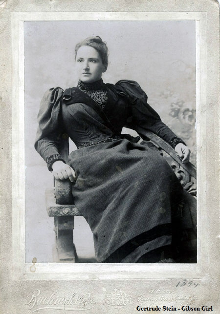 GertrudeStein-GibsonGirl-cr