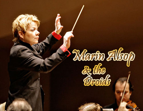 Scene4 Magazine: "Marin Alsop & the Droids" reviewed by Karren Alenier February 2011  www.scene4.com