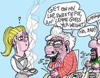 Scene4 Magazine: Comics - "My Old Man" Elliot Feldman February 2011 www.scene4.com