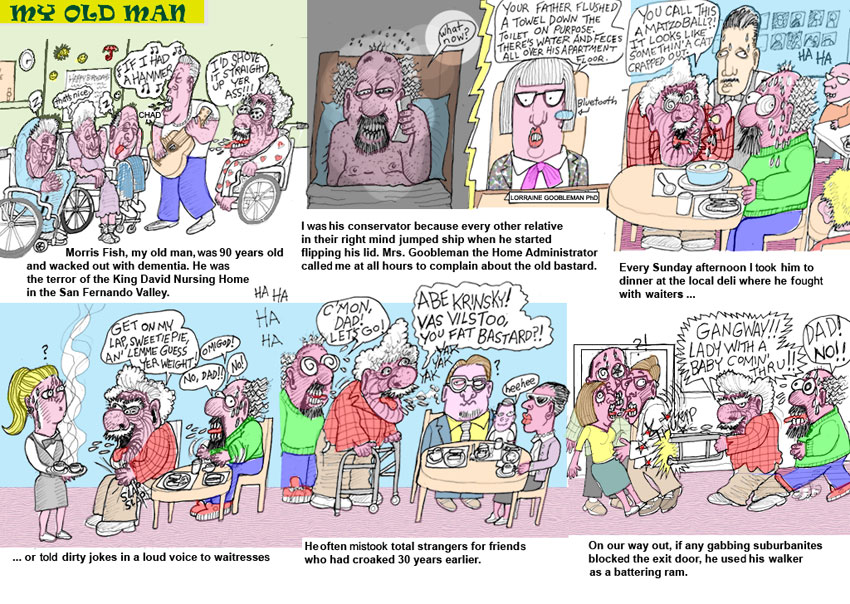 Scene4 Magazine: Comics - "My Old Man" Elliot Feldman February 2011 www.scene4.com