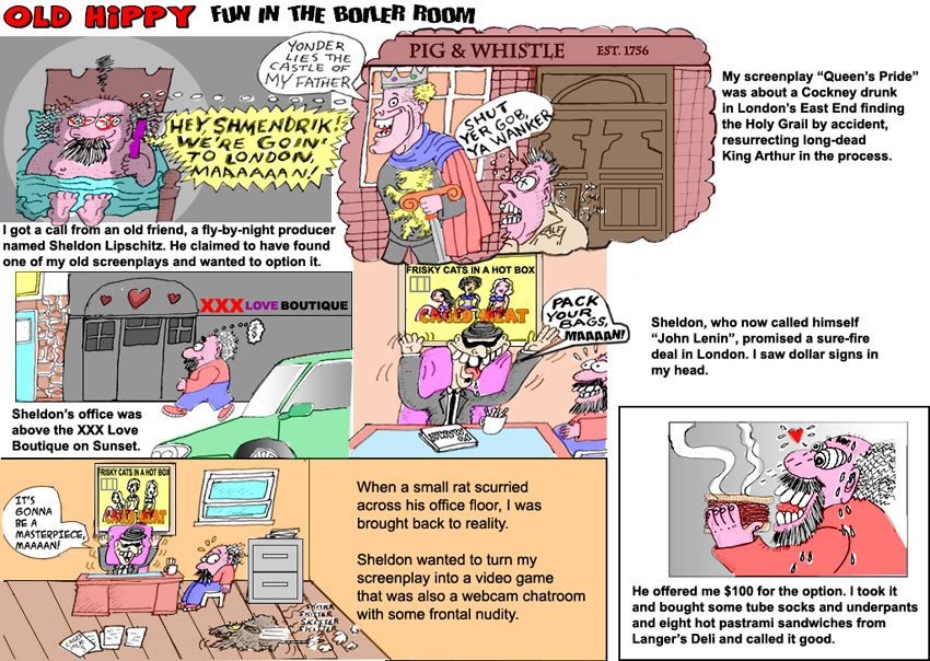 Scene4 Magazine - Old Hippy "Ode to a Shmendrik" by Elliot Feldman