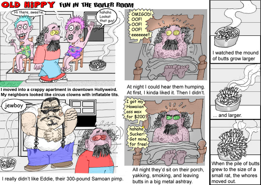 Scene4 Magazine: Old Hippy - Fun In The Boiler Room - Part 8 by Elliot Feldman