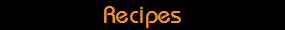 Recipes