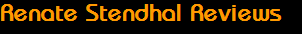 Renate Stendhal Reviews