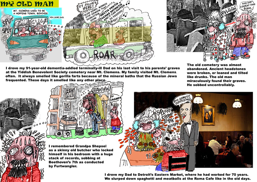 REMEMBRANCES Comics by Elliot Feldman  Scene4 Magazine October 2013  www.scene4.com
