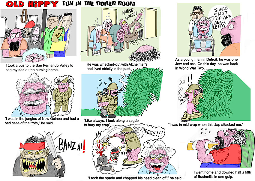 Scene4 Magazine: Old Hippy - Fun In The Boiler Room - Part 12 by Elliot Feldman