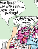 Scene4 Magazine: Comics - "My Old Man - Whatever Happened to Sid?" Elliot Feldman September 2011 www.scene4.com