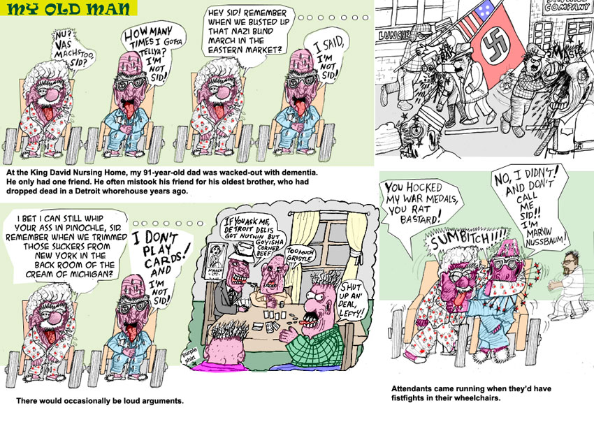 Scene4 Magazine: Comics - "My Old Man - Whatever Happened to Sid?" Elliot Feldman September 2011 www.scene4.com