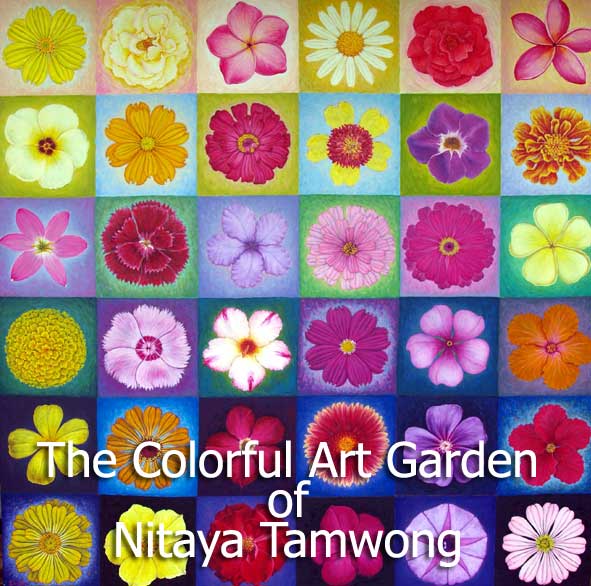 Scene4 Magazine: "The Colorful Art Garden of Nitaya Tamwong" | Janine Yasovant | September 2012 | www.scene4 .com