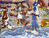 Maurice Prendergast retrospective reviewed by Carla Maria Verdino-Süllwold Scene4 Magazine September 2013  www.scene4.com