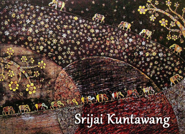 Srijai Kuntawang, singular Thai artist and printmaker, talks with Janine Yasovant  Scene4 Magazine September 2013  www.scene4.com